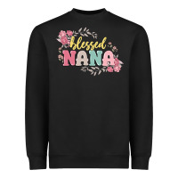 Black blessed nana Heavyweight Sweatshirt - MaliasSmallBusiness