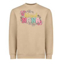 Mushroom blessed nana Heavyweight Sweatshirt - MaliasSmallBusiness