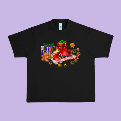 Cowgirl Hat With Gifts And Cookies Urban Heavy Tee Designed By Adodesignshop