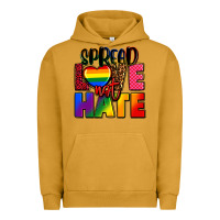 Pigment Peanut Butter spread love not hate Urban Hoodie - FaDigitalArtStudio