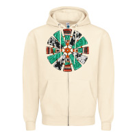 Sandshell western windmill Zipper Hoodie - Jasminsmagicworld