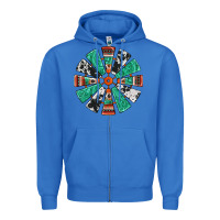 True Royal western windmill Zipper Hoodie - Jasminsmagicworld