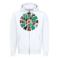 White western windmill Zipper Hoodie - Jasminsmagicworld
