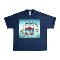 Navy show me your bobbers and i will show my rod Urban Heavy Tee - MaliasSmallBusiness