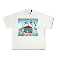 Pistachio show me your bobbers and i will show my rod Urban Heavy Tee - MaliasSmallBusiness