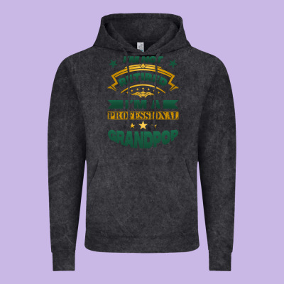 I'm Not Retired I'm A Professional Grandpop Vintage Hoodie Designed By Jasminsmagicworld