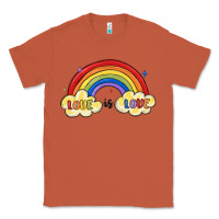 Copper love is love lgbtq Classic Tee - MaliasSmallBusiness