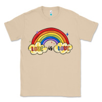 Mushroom love is love lgbtq Classic Tee - MaliasSmallBusiness