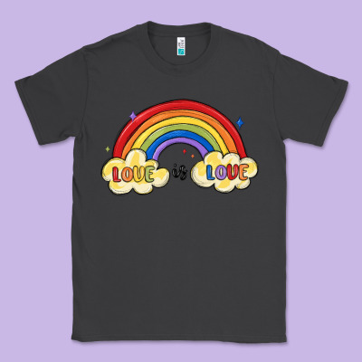 Love Is Love Lgbtq Classic Tee Designed By Maliassmallbusiness