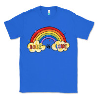 True Royal love is love lgbtq Classic Tee - MaliasSmallBusiness