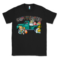 Black Happy Easter truck Classic Tee - CowhideDigitalArt