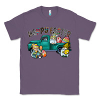 Lavender Happy Easter truck Classic Tee - CowhideDigitalArt
