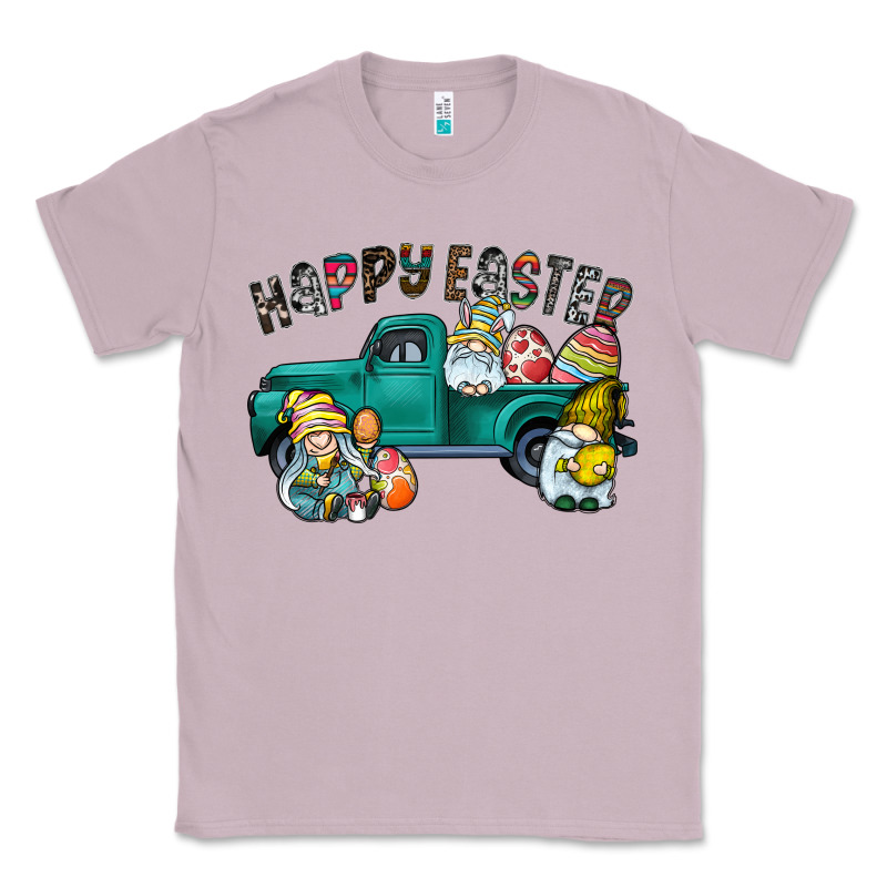 Happy Easter Truck Classic Tee by CowhideDigitalArt | Teevron