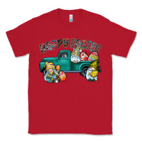 Red Happy Easter truck Classic Tee - CowhideDigitalArt