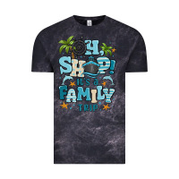 Cloud Black oh ship its a family trip Vintage Tee - MaliasSmallBusiness