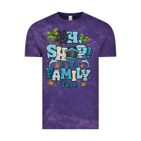 Cloud Purple oh ship its a family trip Vintage Tee - MaliasSmallBusiness