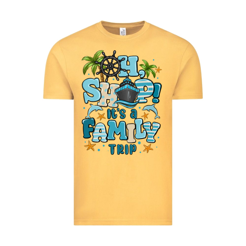 Oh Ship Its A Family Trip Vintage Tee by MaliasSmallBusiness | Teevron