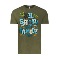 Vintage Olive oh ship its a family trip Vintage Tee - MaliasSmallBusiness