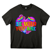 Asphalt be who you are Heavy Core Tee - HRA Design Shop