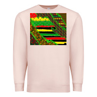 Pale Pink juneteetnh brush Premium Sweatshirt - TumblerDesignByShophia