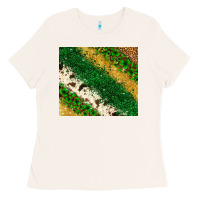 Bone St. Patrick's Day leopard cowhide glitter tumbler Ladies Tee - Neo Western