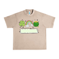 French Oak st patrick's trio name patch Urban Heavy Tee - MaliasSmallBusiness
