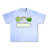 Grape Ice st patrick's trio name patch Urban Heavy Tee - MaliasSmallBusiness