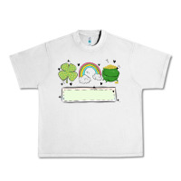Lunar Rock st patrick's trio name patch Urban Heavy Tee - MaliasSmallBusiness