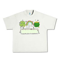 Pistachio st patrick's trio name patch Urban Heavy Tee - MaliasSmallBusiness