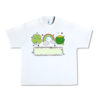White st patrick's trio name patch Urban Heavy Tee - MaliasSmallBusiness