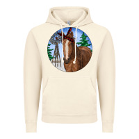 Vintage Artic Horse Christmas Vintage Hoodie - RanaPortraitStore
