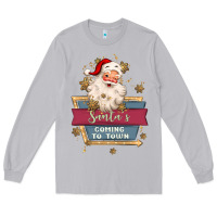 Moon Dust santa's coming to town Long Sleeve Tee - MaliasSmallBusiness