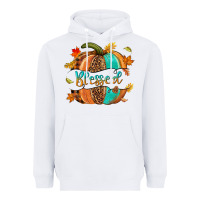 White Blessed pumpkin Heavyweight Hoodie - NancyCooperArtShop
