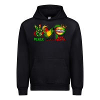 Black Peace love Juneteenth Urban Hoodie - FaDigitalArtStudio