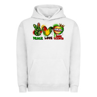 Pigment Lunar Rock Peace love Juneteenth Urban Hoodie - FaDigitalArtStudio