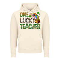Vintage Artic one lucky teacher st patricks Vintage Hoodie - NancyCooperArtShop