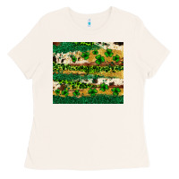 Bone St. Patrick's Day leopard cowhide shamrock tumbler Ladies Tee - Neo Western