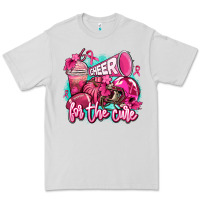 Dove Grey cheer for the cure Premium Tee - AdoDesignShop