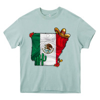 Arona mexica oklahama Heavy Core Tee - CowhideDigitalArt