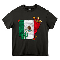 Asphalt mexica oklahama Heavy Core Tee - CowhideDigitalArt