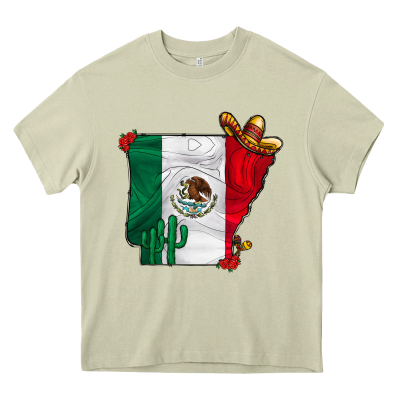 Mexica Oklahama Heavy Core Tee by CowhideDigitalArt | Teevron