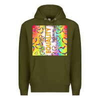 Army Green equality hurts no one Premium Hoodie - TumblerDesignByShophia