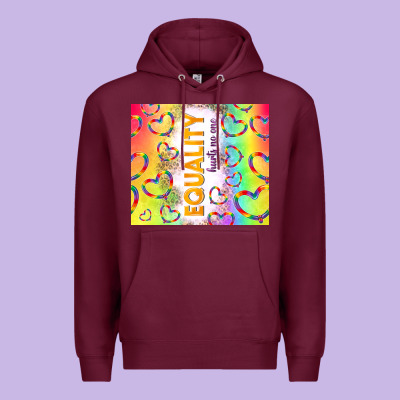 Equality Hurts No One Premium Hoodie Designed By Tumblerdesignbyshophia