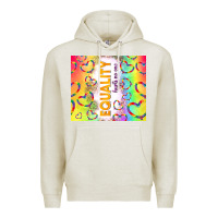 Oatmeal Heather equality hurts no one Premium Hoodie - TumblerDesignByShophia