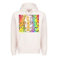 Pale Pink equality hurts no one Premium Hoodie - TumblerDesignByShophia