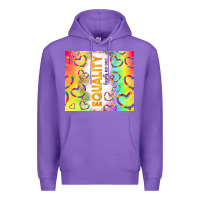Purple equality hurts no one Premium Hoodie - TumblerDesignByShophia