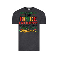 Vintage Black black history month malia Vintage Tee - MaliasSmallBusiness