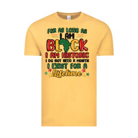 Vintage Mustard black history month malia Vintage Tee - MaliasSmallBusiness
