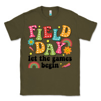 Army Green field day let the games begin Classic Tee - JahusDesignShop