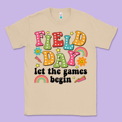 Field Day Let The Games Begin Classic Tee Designed By Jahusdesignshop